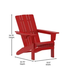 Flash Furniture Halifax Adirondack Chair With Cup Holder, Weather Resistant HDPE Adirondack Chair 21 Flash Furniture Halifax Adirondack Chair With Cup Holder, Weather Resistant HDPE Adirondack Chair -Flash Furniture GUEST e3579541 3854 405b 89df 50074c518d43