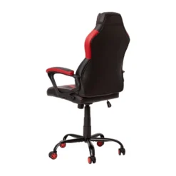 Flash Furniture Ergonomic Office Computer Chair - Adjustable Black And Red Designer Gaming Chair - 360° Swivel - Red Dual Wheel Casters -Flash Furniture GUEST e40b52ef 9cd4 4ce6 b10e 1c2e6edaca95