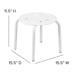 Flash Furniture Plastic Nesting Stack Stools, 11.5"Height (5 Pack) 15 Flash Furniture Plastic Nesting Stack Stools, 11.5"Height (5 Pack) -Flash Furniture GUEST e59852e3 48ff 4cc0 89a3 cec067db3acb