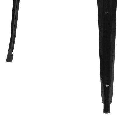 Flash Furniture Commercial Grade 31.5" Square Metal Indoor-Outdoor Bar Height Table 4 Flash Furniture Commercial Grade 31.5" Square Metal Indoor-Outdoor Bar Height Table - Image 2