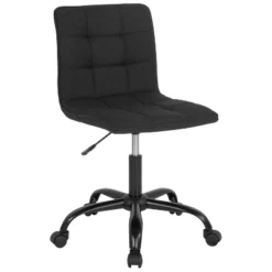 Flash Furniture Sorrento Home And Office Armless Task Office Chair With Tufted Back/Seat -Flash Furniture GUEST e9bedb13 98bc 484e 8228 f5ba08cbf929