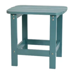 Flash Furniture Charlestown All-Weather Poly Resin Wood Commercial Grade Adirondack Side Table 27 Flash Furniture Charlestown All-Weather Poly Resin Wood Commercial Grade Adirondack Side Table -Flash Furniture GUEST eb5c491a 616b 436f b33c 709487a5713f