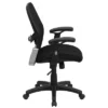 Mid-Back Black Super Mesh Executive Swivel Office Chair With Mesh Padded Seat - Belnick -Flash Furniture GUEST eca3bbb5 857a 42bd 9ecd 18c56fb09273