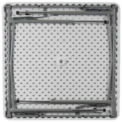 Flash Furniture 2.79-Foot Square Height Adjustable Granite White Plastic Folding Table -Flash Furniture GUEST ed7822ed 8a9c 4981 9f13 4f5f5bc66720