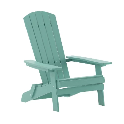 Flash Furniture Charlestown All-Weather Poly Resin Indoor/Outdoor Folding Adirondack Chair 18 Flash Furniture Charlestown All-Weather Poly Resin Indoor/Outdoor Folding Adirondack Chair - Image 16