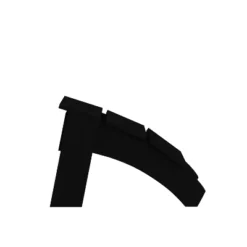 Flash Furniture Sawyer Modern All-Weather Poly Resin Wood Adirondack Ottoman Foot Rest -Flash Furniture GUEST f116cb19 cd8f 4685 8010 edf0ba349554