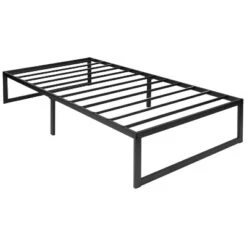 Flash Furniture 14 Inch Metal Platform Bed Frame With 12 Inch Memory Foam Pocket Spring Mattress In A Box (No Box Spring Required) -Flash Furniture GUEST f13aaeb3 f3a0 445c a1ae 91afe36cc6e6
