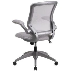 Flash Furniture Mid-Back Mesh Swivel Ergonomic Task Office Chair With Gray Frame And Flip-Up Arms 18 Flash Furniture Mid-Back Mesh Swivel Ergonomic Task Office Chair With Gray Frame And Flip-Up Arms -Flash Furniture GUEST f1c5c26e d1c8 4863 a130 e550ffa3c41b