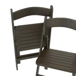 Flash Furniture Holden Commercial Grade Solid Wood Folding Dining Chair - Set Of 2 -Flash Furniture GUEST f1f54cc7 32cc 40fe 9bde 60f8fbe5cfa7