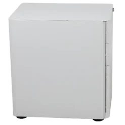 Flash Furniture Modern 3-Drawer Mobile Locking Filing Cabinet With Anti-Tilt Mechanism And Hanging Drawer For Legal & Letter Files -Flash Furniture GUEST f2fd7a0b 81ca 4684 865b baa366abde69