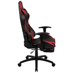 Flash Furniture X30 Gaming Chair Racing Office Ergonomic Computer Chair With Fully Reclining Back And Slide-Out Footrest In Red LeatherSoft -Flash Furniture GUEST f436caff 2979 4916 a710 0f8cb1f90835