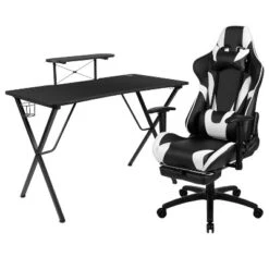 Flash Furniture Gaming Desk And Footrest Reclining Gaming Chair Set With Cup Holder, Headphone Hook, And Monitor/Smartphone Stand 26 Flash Furniture Gaming Desk And Footrest Reclining Gaming Chair Set With Cup Holder, Headphone Hook, And Monitor/Smartphone Stand -Flash Furniture GUEST f49a3922 8a3e 4b16 9cb8 60293e160b7c