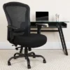 Flash Furniture HERCULES Series 24/7 Intensive Use Big & Tall 400 Lb. Rated Black Mesh Multifunction Synchro-Tilt Ergonomic Office Chair -Flash Furniture GUEST f517ed0f 0382 4baf a7f9 97a6c00d4b3b