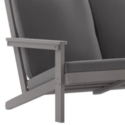 Flash Furniture Charlestown All-Weather Poly Resin Wood Adirondack Style Deep Seat Patio Loveseat With Cushions 19 Flash Furniture Charlestown All-Weather Poly Resin Wood Adirondack Style Deep Seat Patio Loveseat With Cushions -Flash Furniture GUEST f5453d51 62d1 4ca0 8f4b f618351b3687