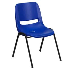Flash Furniture HERCULES Series 880 Lb. Capacity Ergonomic Shell Stack Chair With Metal Frame -Flash Furniture GUEST f7cda7d2 0865 4600 b981 c2d83d0c1e98