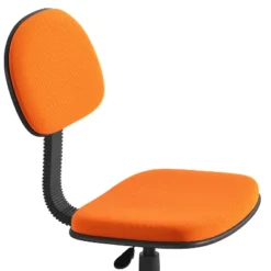 Flash Furniture Low Back Light Orange Adjustable Student Swivel Task Office Chair With Padded Mesh Seat And Back - Homeschool Study Chair -Flash Furniture GUEST f877f887 b825 457b aacf 1abd9378d3ce