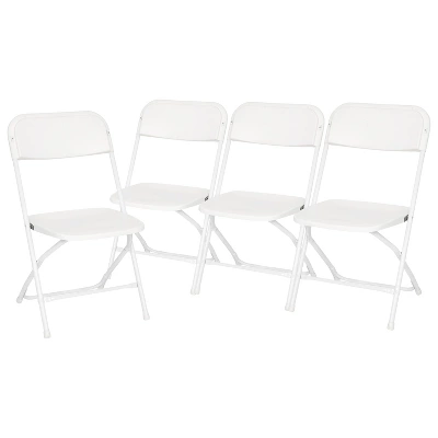 Flash Furniture Hercules™ Big And Tall Commercial Folding Chair - Extra Wide 650LB. Capacity - Durable Plastic - 4-Pack 14 Flash Furniture Hercules™ Big And Tall Commercial Folding Chair - Extra Wide 650LB. Capacity - Durable Plastic - 4-Pack - Image 12