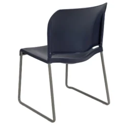 Flash Furniture HERCULES Series 880 Lb. Capacity Navy Full Back Contoured Stack Chair With Gray Powder Coated Sled Base 22 Flash Furniture HERCULES Series 880 Lb. Capacity Navy Full Back Contoured Stack Chair With Gray Powder Coated Sled Base -Flash Furniture GUEST fa776550 c4a5 4be3 adbe f6178c2243ad