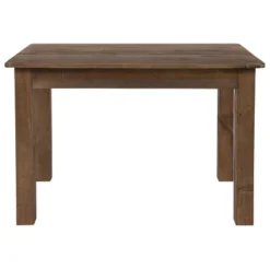 Flash Furniture 46" X 30" Rectangular Solid Pine Farm Dining Table 21 Flash Furniture 46" X 30" Rectangular Solid Pine Farm Dining Table -Flash Furniture GUEST fa9efaa0 880b 4a5b b435 837221f0dd90