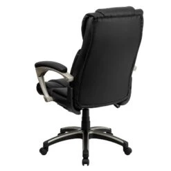 Flash Furniture Hansel High Back Folding Black LeatherSoft Executive Swivel Office Chair With Arms -Flash Furniture GUEST fbdcc81e a6a0 40c4 a999 311556cb878a