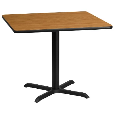 Flash Furniture 36'' Square Laminate Table Top With 30'' X 30'' Table Height Base 6 Flash Furniture 36'' Square Laminate Table Top With 30'' X 30'' Table Height Base - Image 4