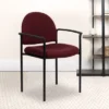 Flash Furniture Comfort Stackable Steel Side Reception Chair With Arms -Flash Furniture GUEST ff691339 d9d2 43b2 bee9 f21959d78b99